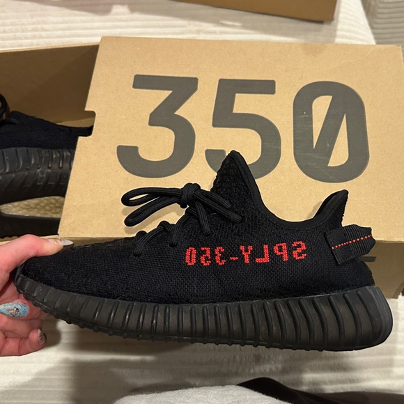 adidas Shoes - SUMMER SALE adidas Yeezy Boost 350 V2 in Black Red
